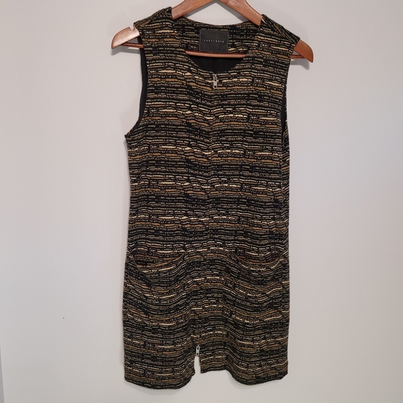 Sanctuary Knit Like Dress with Full Front Zipper & Pockets - Picture 10 of 10